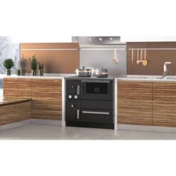 Cuisinière à Bois Bouilleur Alfa Term 20 -Top chaleur cuisiniere a bois bouilleur alfa term 20 cuisiniere a bois bouilleur alfaterm 20 noir