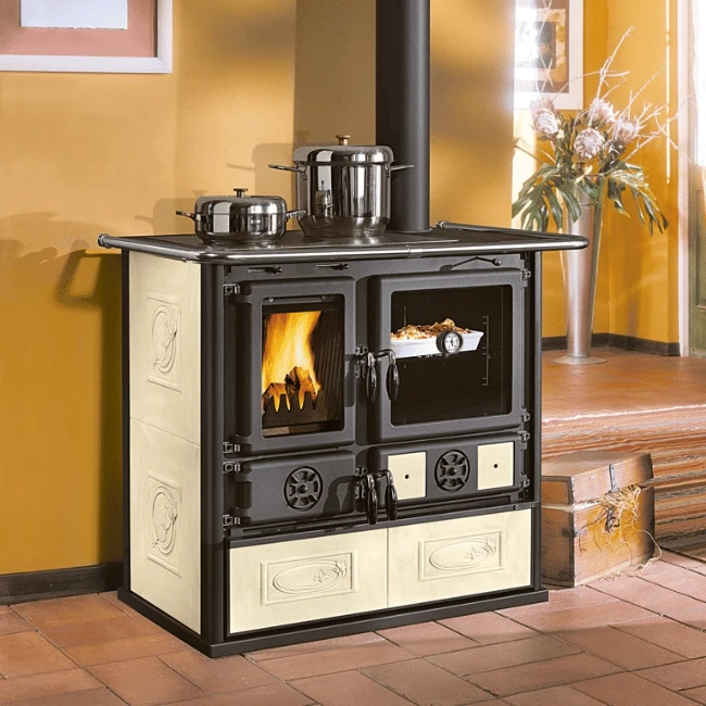 Cuisinière à Bois Rosa 5.0 Ceramica 5 Cuisinière à Bois Rosa 5.0 Ceramica – Image 3