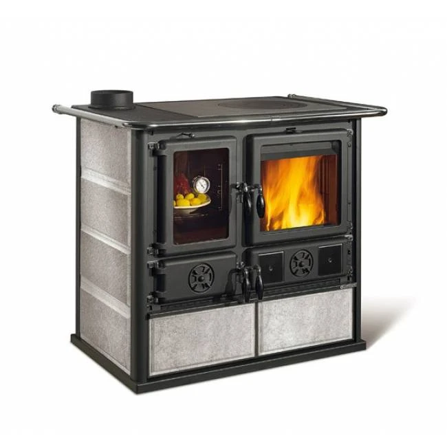 Cuisinière à Bois Rosa Sinistra Reverse Pierre Naturelle 4 Cuisinière à Bois Rosa Sinistra Reverse Pierre Naturelle – Image 2