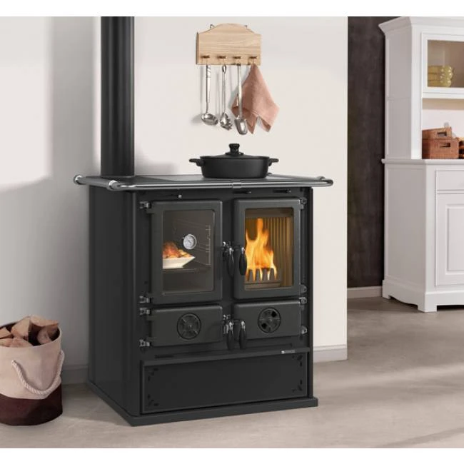 Cuisinière à Bois Rosetta Sinistra BII Steel 5 Cuisinière à Bois Rosetta Sinistra BII Steel – Image 3