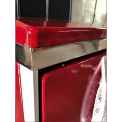 Cuisinière à Bois Royal 720 Plus Eco Rouge Droite - Modèle D'Expo -Top chaleur cuisiniere a bois royal 720 plus eco rouge droite modele d expo n 00721 11