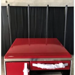 Cuisinière à Bois Royal 720 Plus Eco Rouge Droite - Modèle D'Expo -Top chaleur cuisiniere a bois royal 720 plus eco rouge droite modele d expo n 00721 4