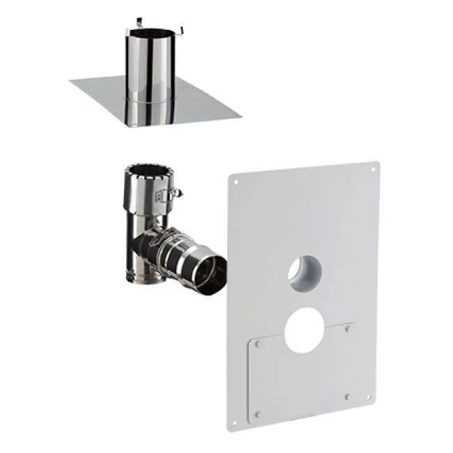 Kit D'adaptation Du Conduit PGI En Départ Du Sol Sur Un Tubage Flexible KRFLR PAH100PGI 3 Kit D'adaptation Du Conduit PGI En Départ Du Sol Sur Un Tubage Flexible KRFLR PAH100PGI