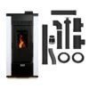 Pack Poêle à Granulés étanche Stella - Pack Complet Bofill 1 Pack Poêle à Granulés étanche Stella - Pack Complet Bofill -Top chaleur pack poele a granules etanche stella pack complet bofill pack poele a granules etanche stella tuyaux raccordement sortie arriere rallonge