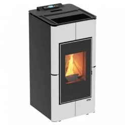 Top chaleur -Top chaleur pack poele a granules etanche tendenza kit d installation ventouse tendenza blanc 1 5