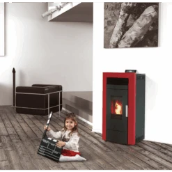 Pack Poêle à Granulés Hydro Baracuda Commo Plus + Kit D'installation Sortie Arrière -Top chaleur pack poele a granules hydro baracuda commo plus kit d installation sortie arriere poele a granules baracuda commo plus 21kw 1