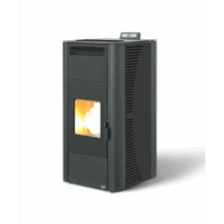 Pack Poêle à Granulés Hydro Rondinara + Kit D'installation Sortie Arrière -Top chaleur pack poele a granules hydro rondinara kit d installation sortie arriere saleccia rondinara noir 1 1