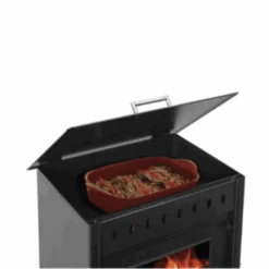 Poêle à Bois Avec Four Adrian -Top chaleur poele a bois avec four adrian four poele a bois bianca 2