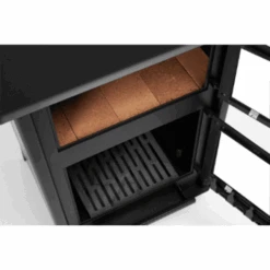 Poêle à Bois Avec Four Paula -Top chaleur poele a bois avec four paula briques refractaires poele bois paula