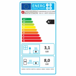 Poêle à Bois Bouilleur TermoRossella Plus Forno DSA 4.0 -Top chaleur poele a bois bouilleur termorossella plus forno dsa 4 0 poele a bois termororossella plus forno dsa 4 0 etiquette energetique