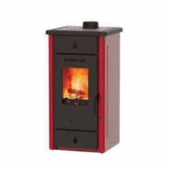 Poêle à Bois Elita 3 Eco -Top chaleur poele a bois elita 3 eco poele a bois elita 3 eco rouge