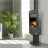 Poêle à Bois Equirre Pied Tournant 2 Poêle à Bois Equirre Pied Tournant -Top chaleur poele a bois equirre pied tournant 389131000053 1