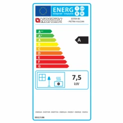 Poêle à Bois Ester BII Pierre Vulcan -Top chaleur poele a bois ester bii pierre vulcan fiche energetique poele a bois ester bii pierre vulcan