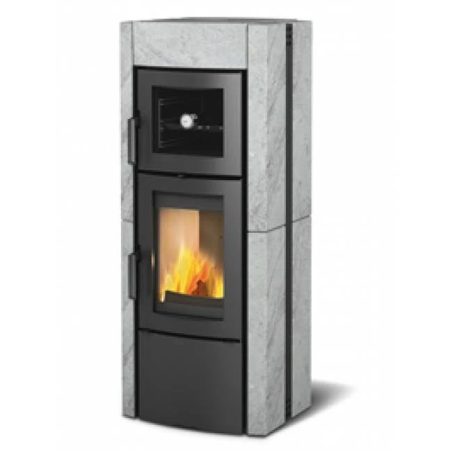 Poêle à Bois Ester Forno EVO Pierre Naturelle 3 Poêle à Bois Ester Forno EVO Pierre Naturelle