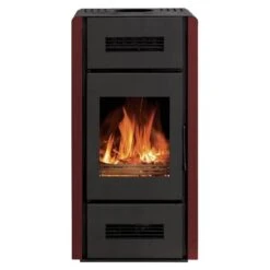 Poêle à Bois Romana - Option Ventilateur -Top chaleur poele a bois romana option ventilateur romana 2 d tour bordeau