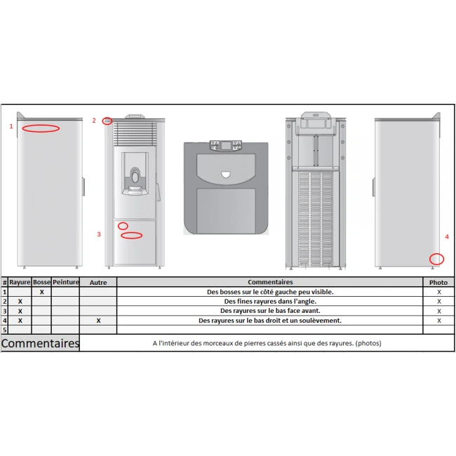 Poêle à Granulés Alfa Noir - Modèle D'Expo 14 Poêle à Granulés Alfa Noir - Modèle D'Expo – Image 12