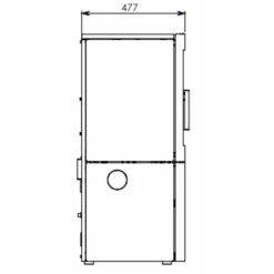 Poêle à Granulés Alfa Noir - Modèle D'Expo 30 Poêle à Granulés Alfa Noir - Modèle D'Expo -Top chaleur poele a granules alfa noir modele d expo n 00151 10