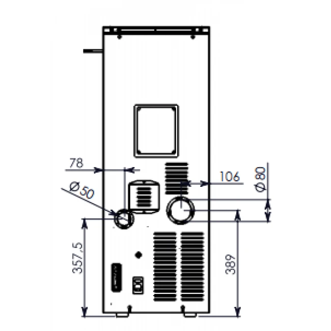 Poêle à Granulés Alfa Noir - Modèle D'Expo 17 Poêle à Granulés Alfa Noir - Modèle D'Expo – Image 15