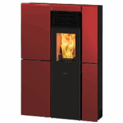 Poêle à Granulés Canalisable Extra Plat Olivia Steel -Top chaleur poele a granules canalisable extra plat olivia steel olivia steel conf 5