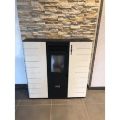 Poêle à Granulés Canalisable Extra Plat Ricanto -Top chaleur poele a granules canalisable extra plat ricanto ricanto10c conf