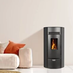 Poêle à Granulés étanche Giuliana -Top chaleur poele a granules etanche giuliana guiliana noir