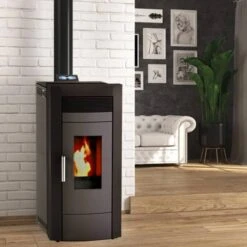 Poêle à Granulés Hydro Baracuda Commo Plus