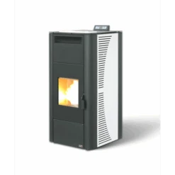 Poêle à Granulés Hydro Saleccia -Top chaleur poele a granules hydro saleccia saleccia rondinara blanc