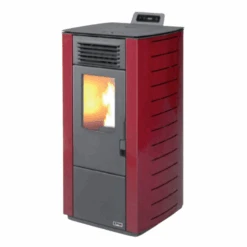 Top chaleur -Top chaleur poele a granules nonza canalisable poele a granule nonza etna rouge