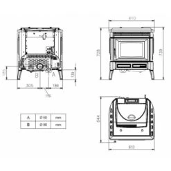 Poêle à Granulés Teodora Evo -Top chaleur poele a granules teodora evo 1275000 2 2