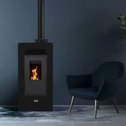 Poêle à Granulés Vulcano SMS 16 Poêle à Granulés Vulcano SMS -Top chaleur poele a granules vulcano sms vulcano noir