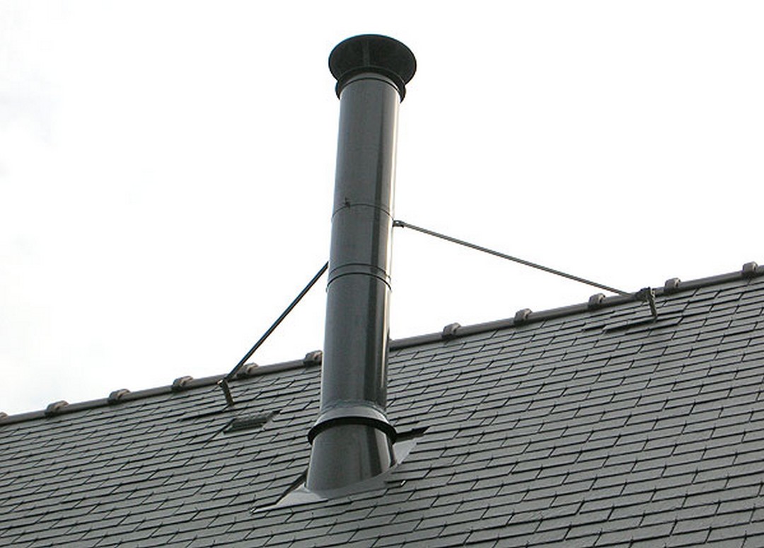 Top chaleur -Top chaleur Conduit de fumee